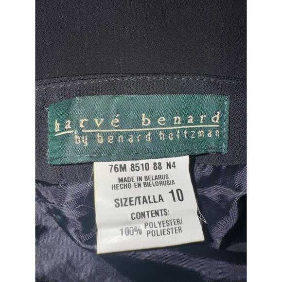 Harvé Benard Womens Black A-Line Maxi Skirt Size 10 Polyester - Picture 3 of 9